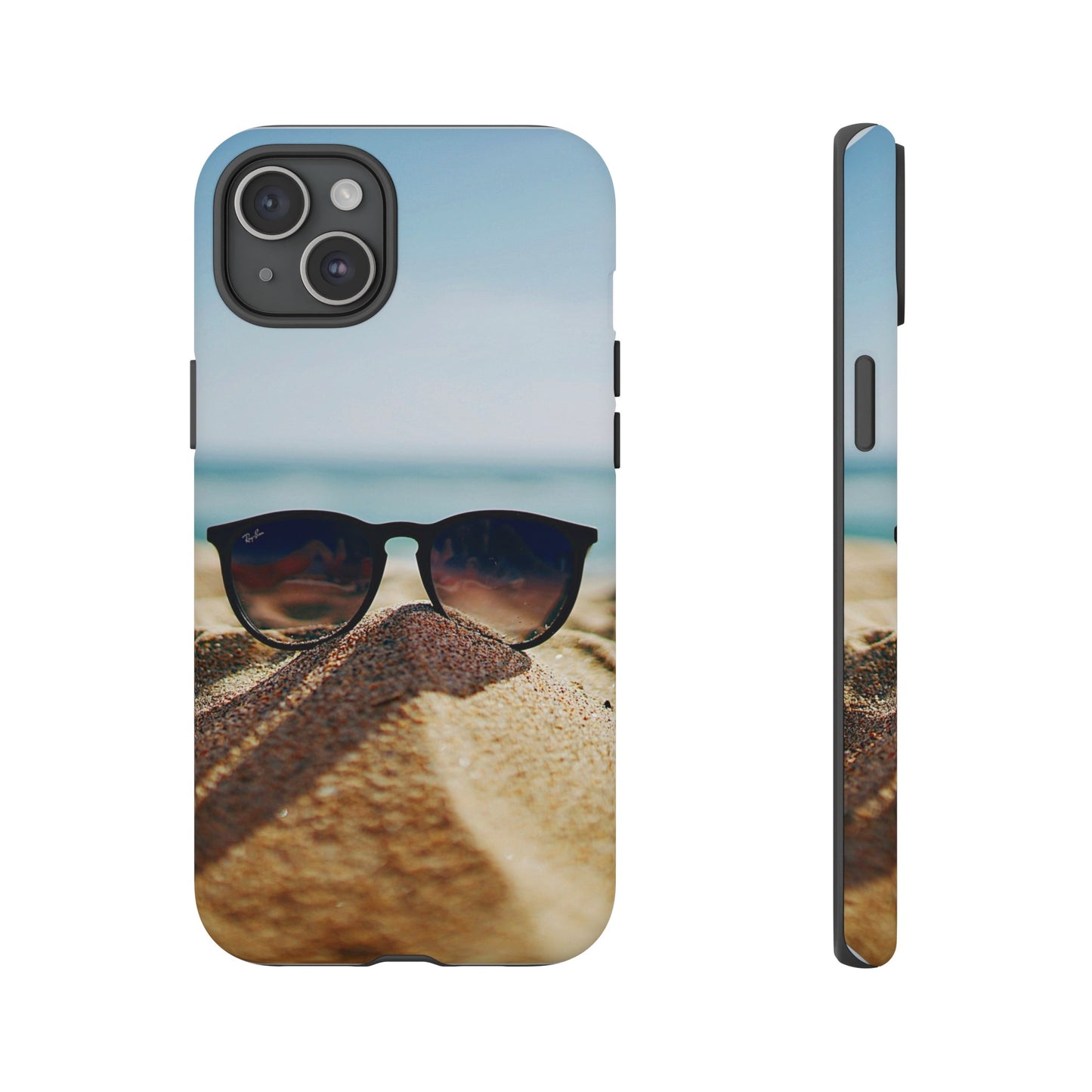 Sunglass on Beach Tough Case