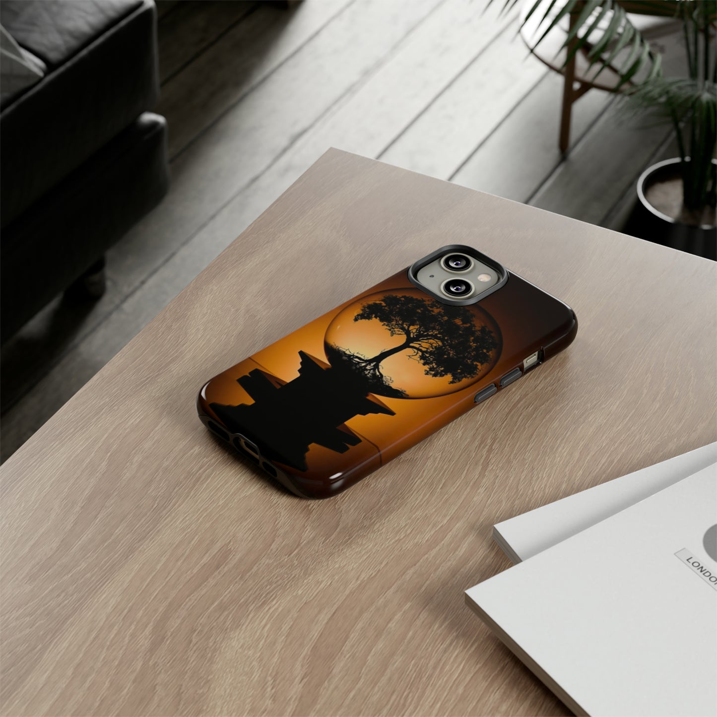 Tree yellow Art Tough Case