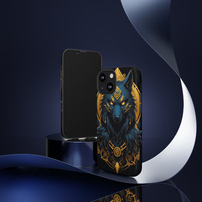 Golden wolf Tough Case