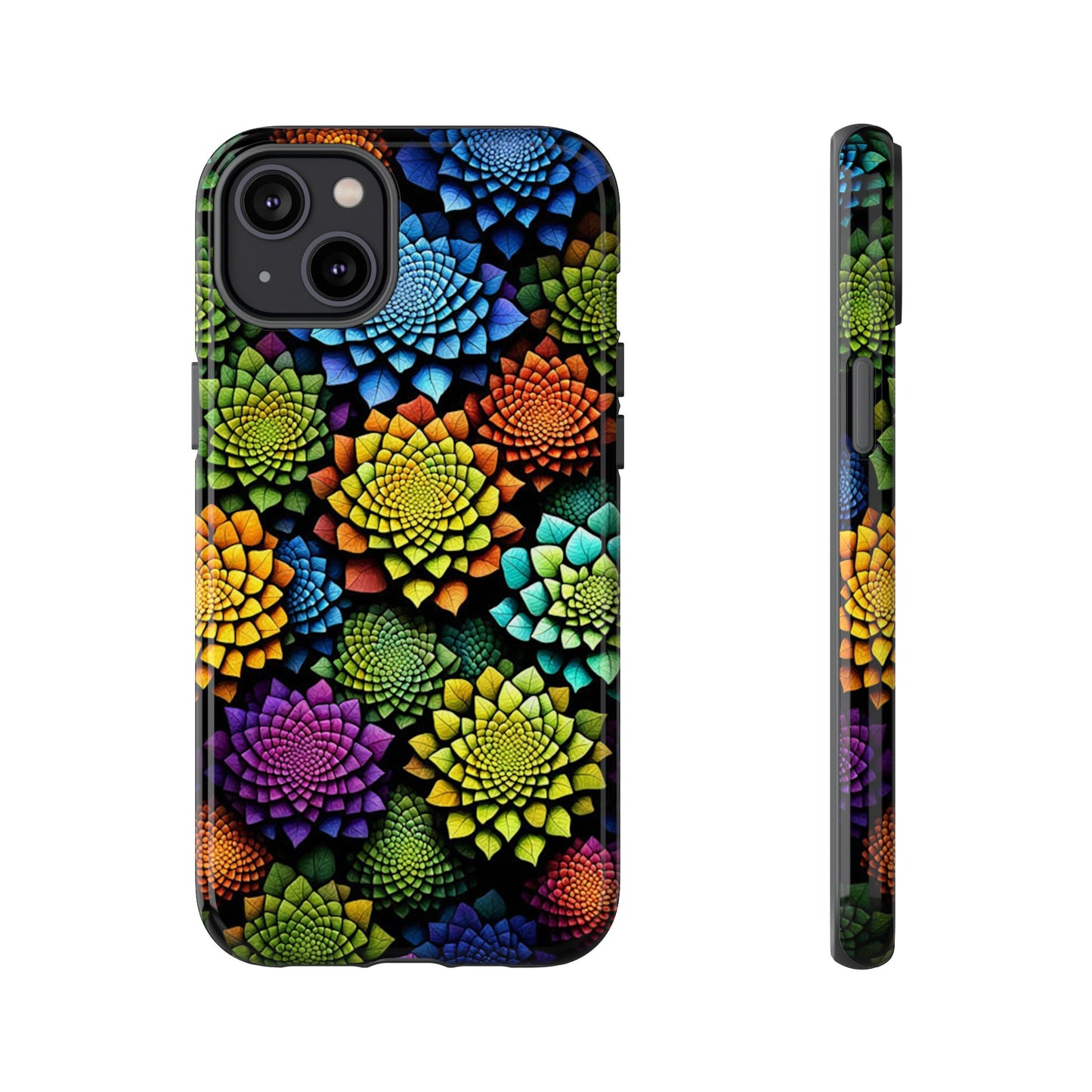 Layered Florals Tough Case