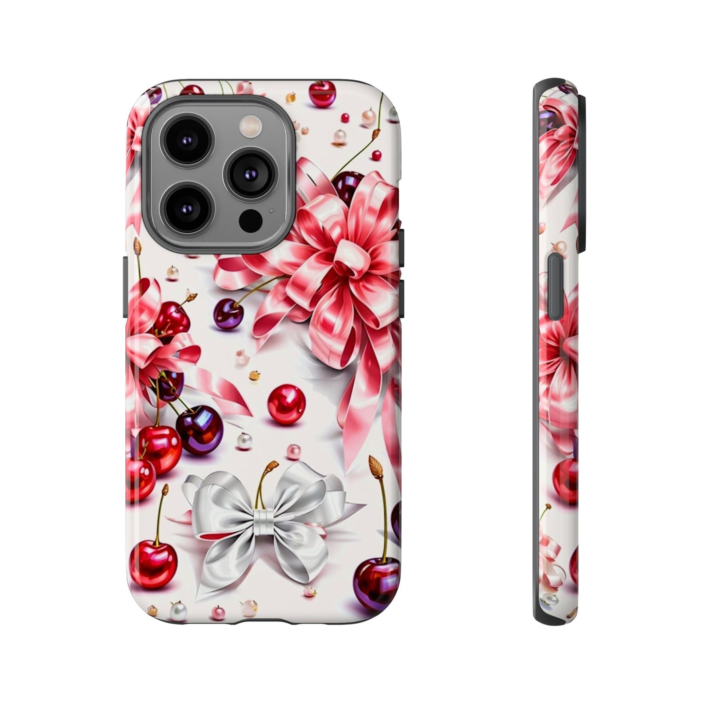 Cherries Gift Wrap Tough Case