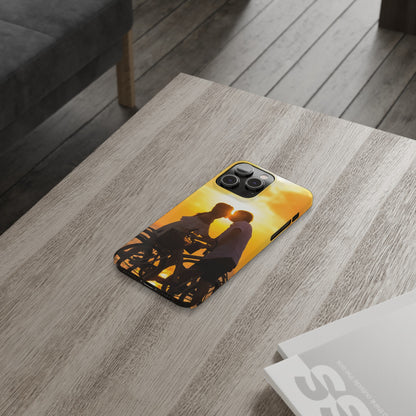 Sunset Kiss Slim Phone Case