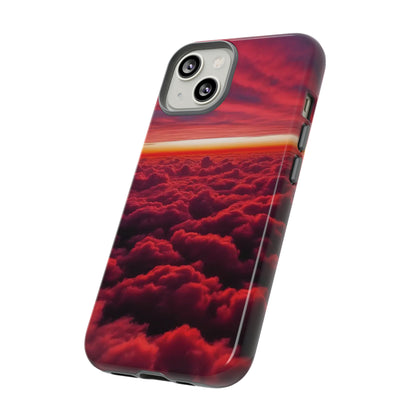 Red Clouds Tough Case