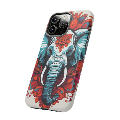 Floral Elephant Tough Case