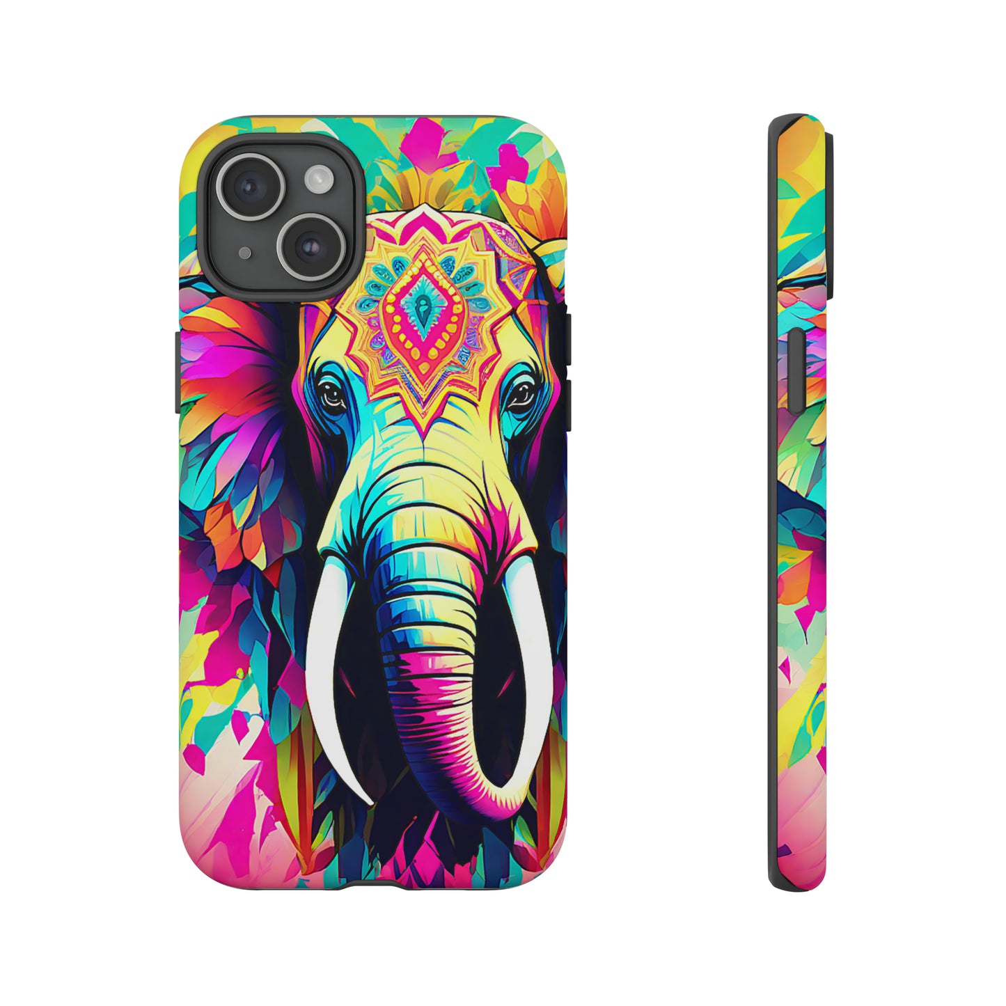 Psychedelic Elephant Tough Case