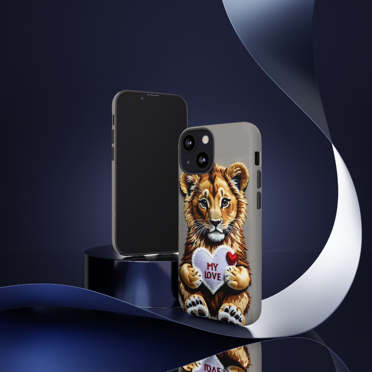 Love Lion Cub Tough Case