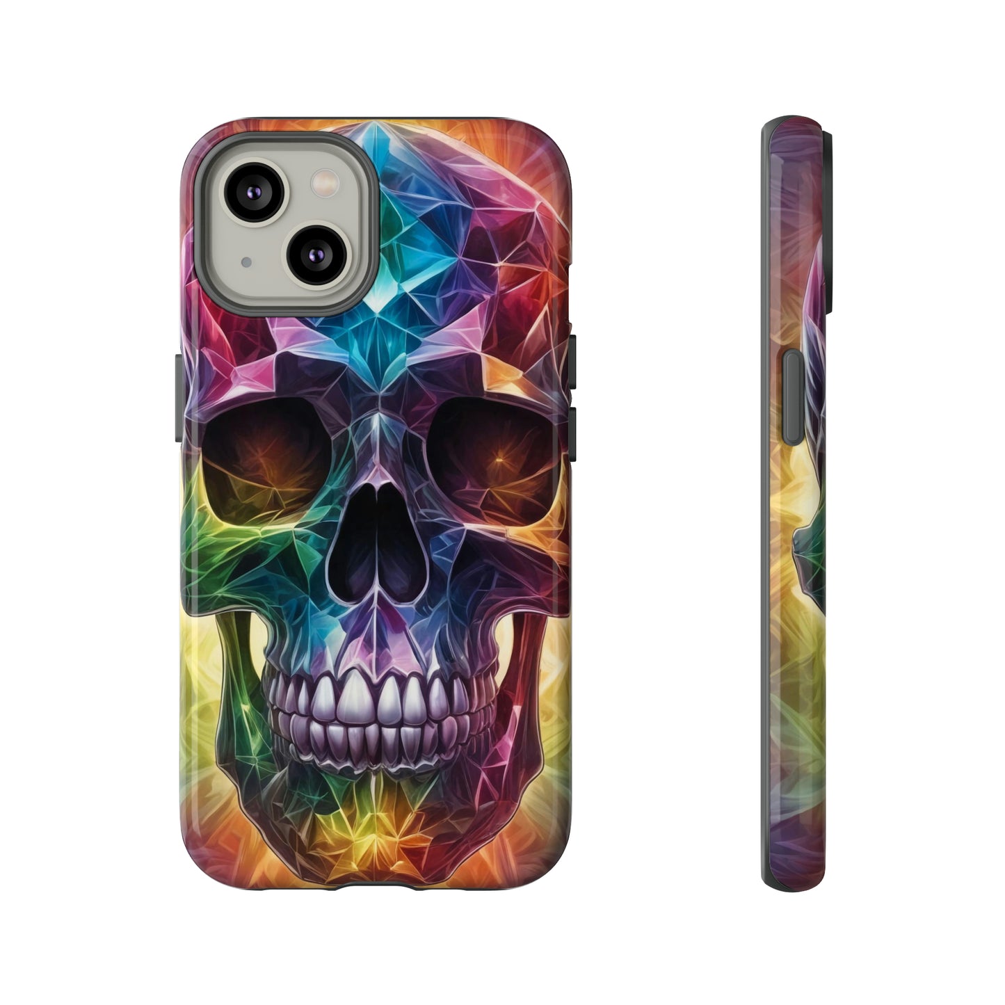 Psychedelic Skull Tough Case