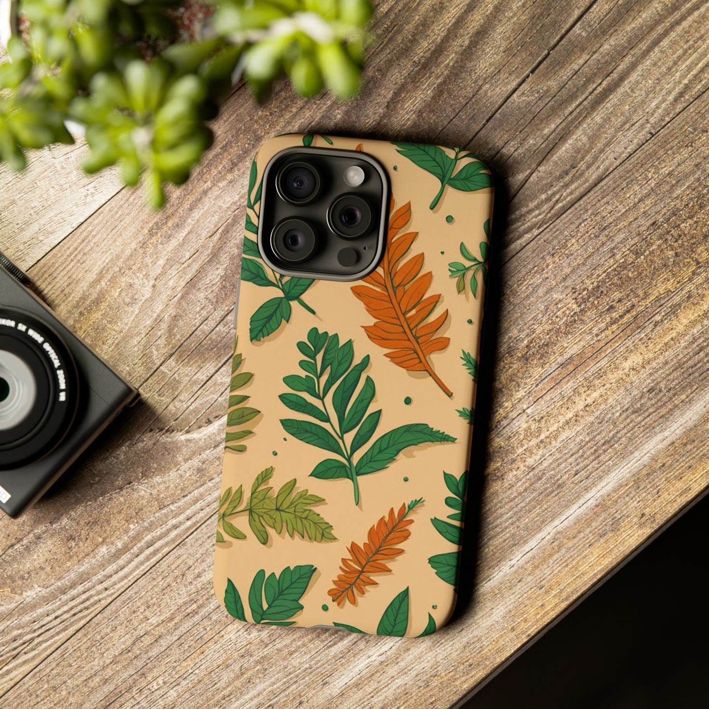 Feather Pattern Tough Case