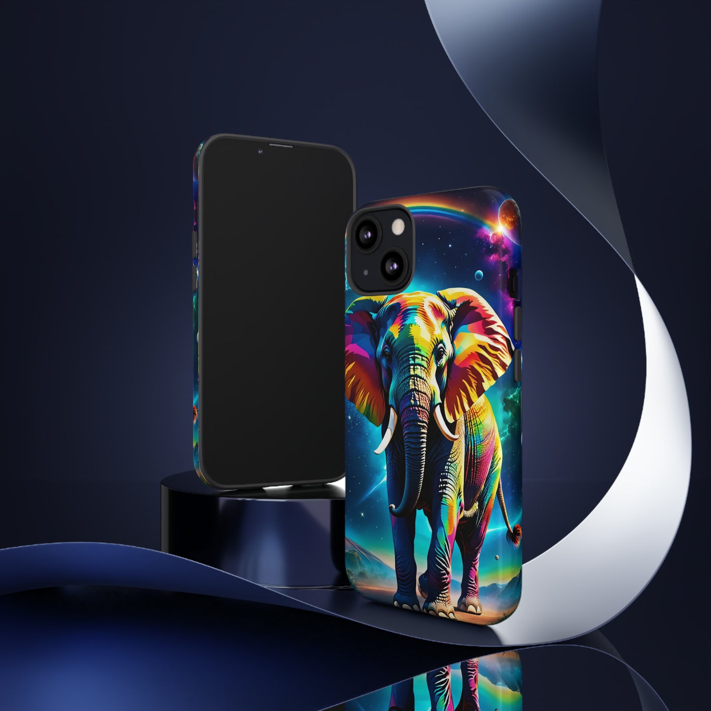 Psychedelic Elephant Tough Case