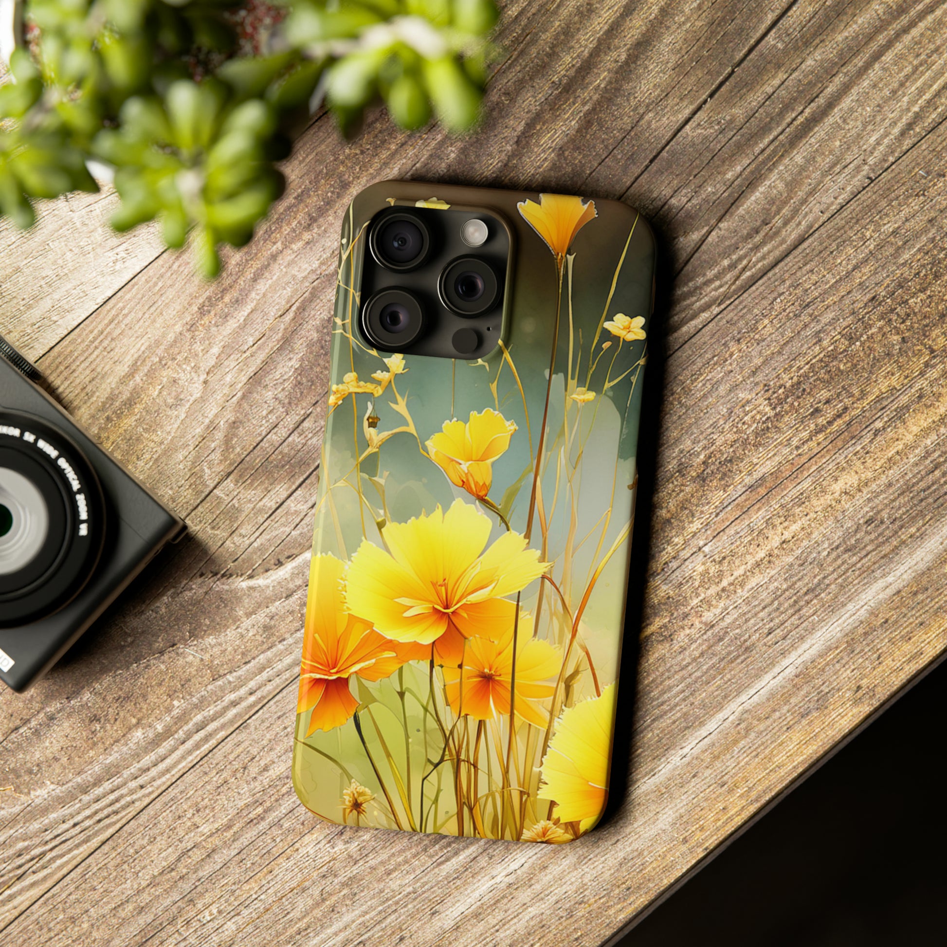 Wild Flower Slim Phone Case - Colorwink