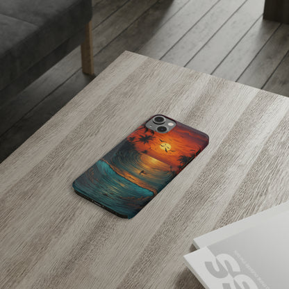 Golden Horizon Slim Case - Colorwink