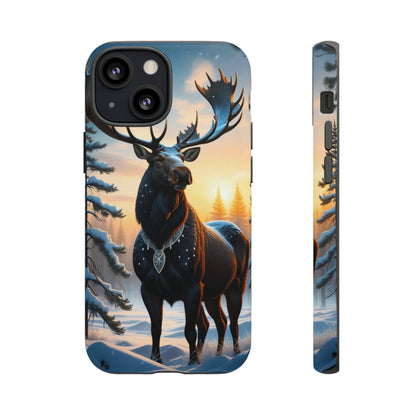 Winter Moose Tough Case