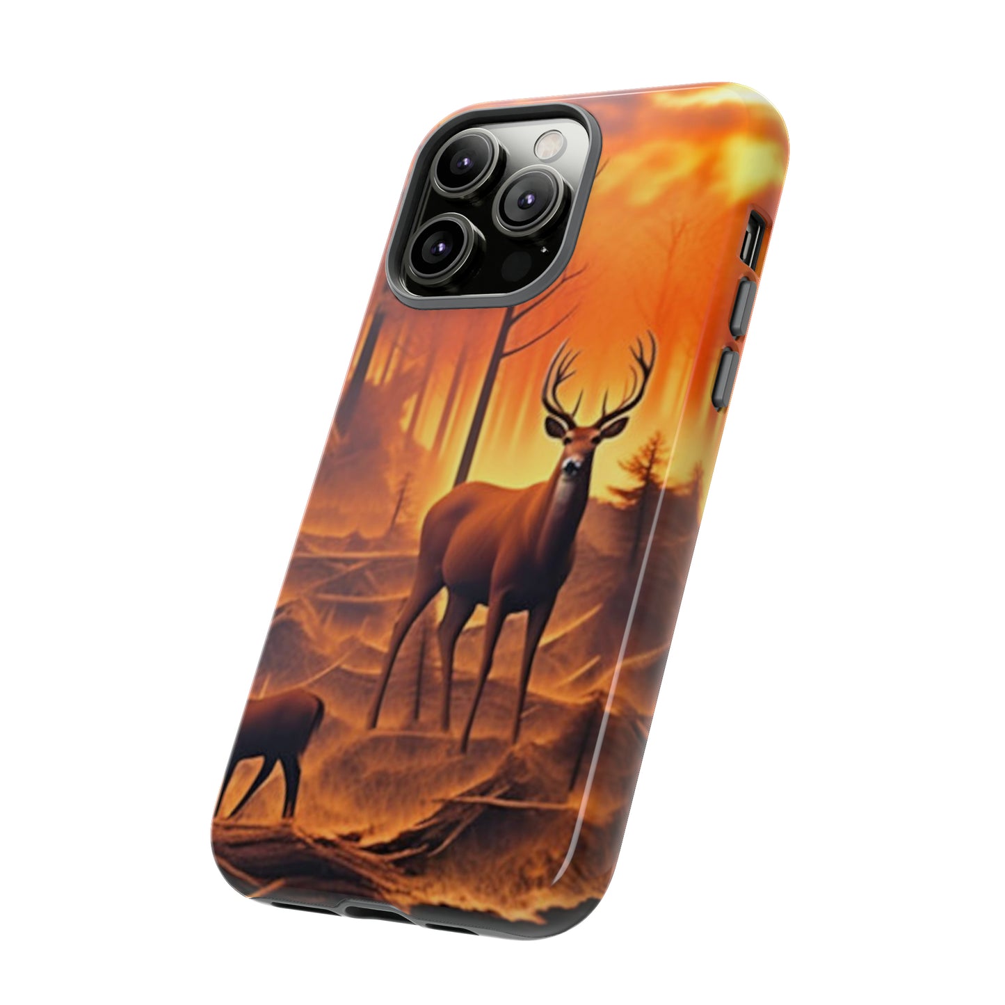 Deer Painting Tough Case