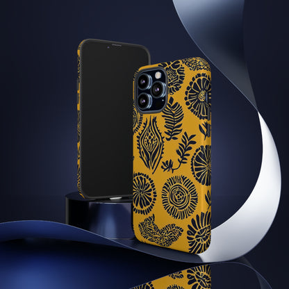 Yellow Pattern Tough Case