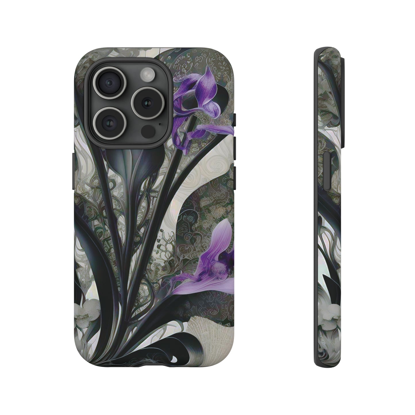 Black Orchid Tough Case