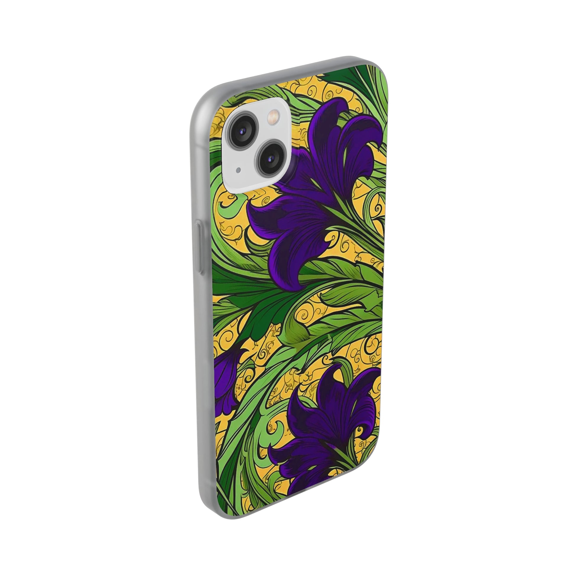 Blue Iris Flower Flexi Case - Colorwink