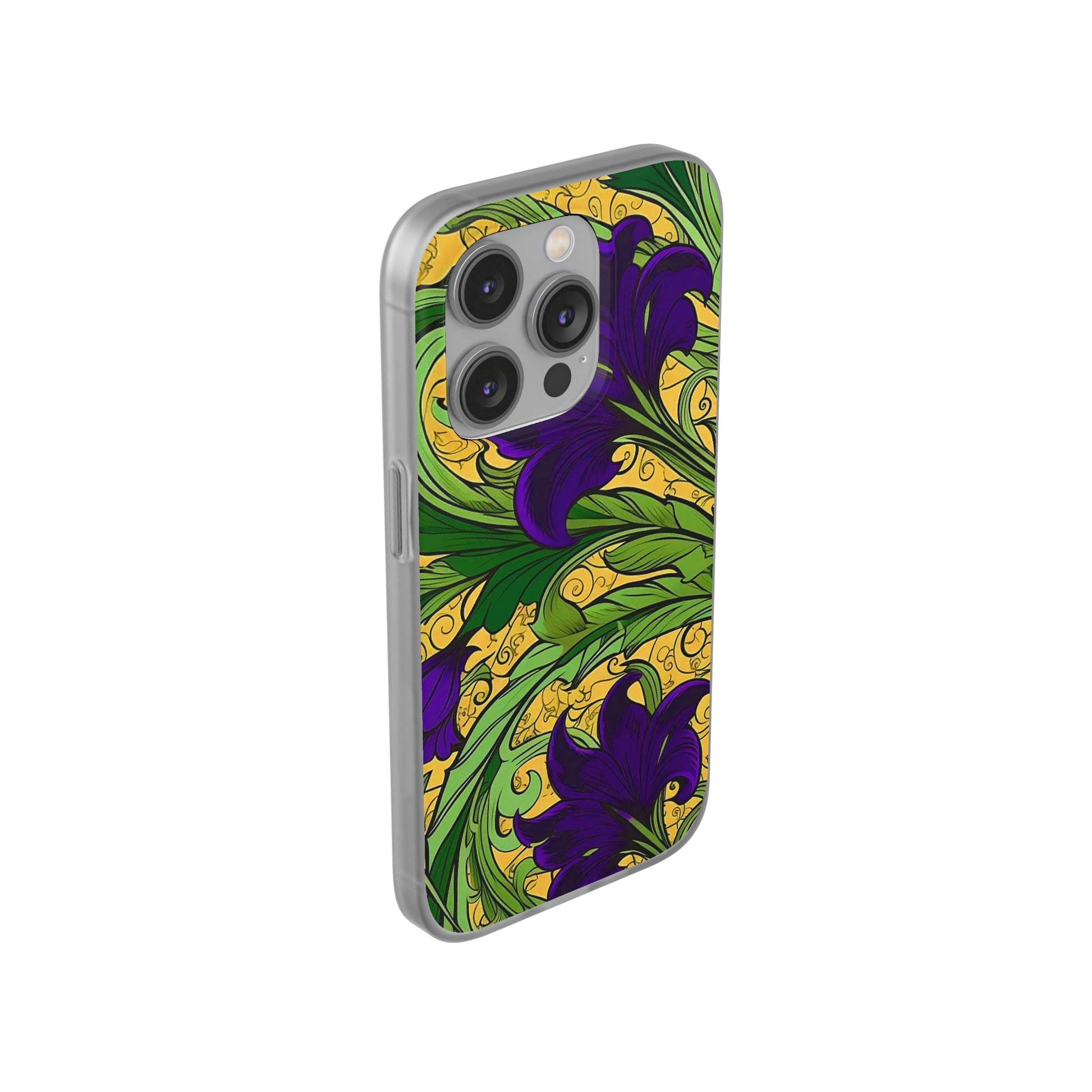 Blue Iris Flower Flexi Case - Colorwink