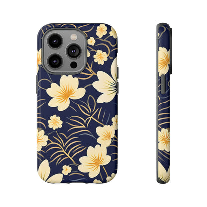 White Flower Art Tough Case