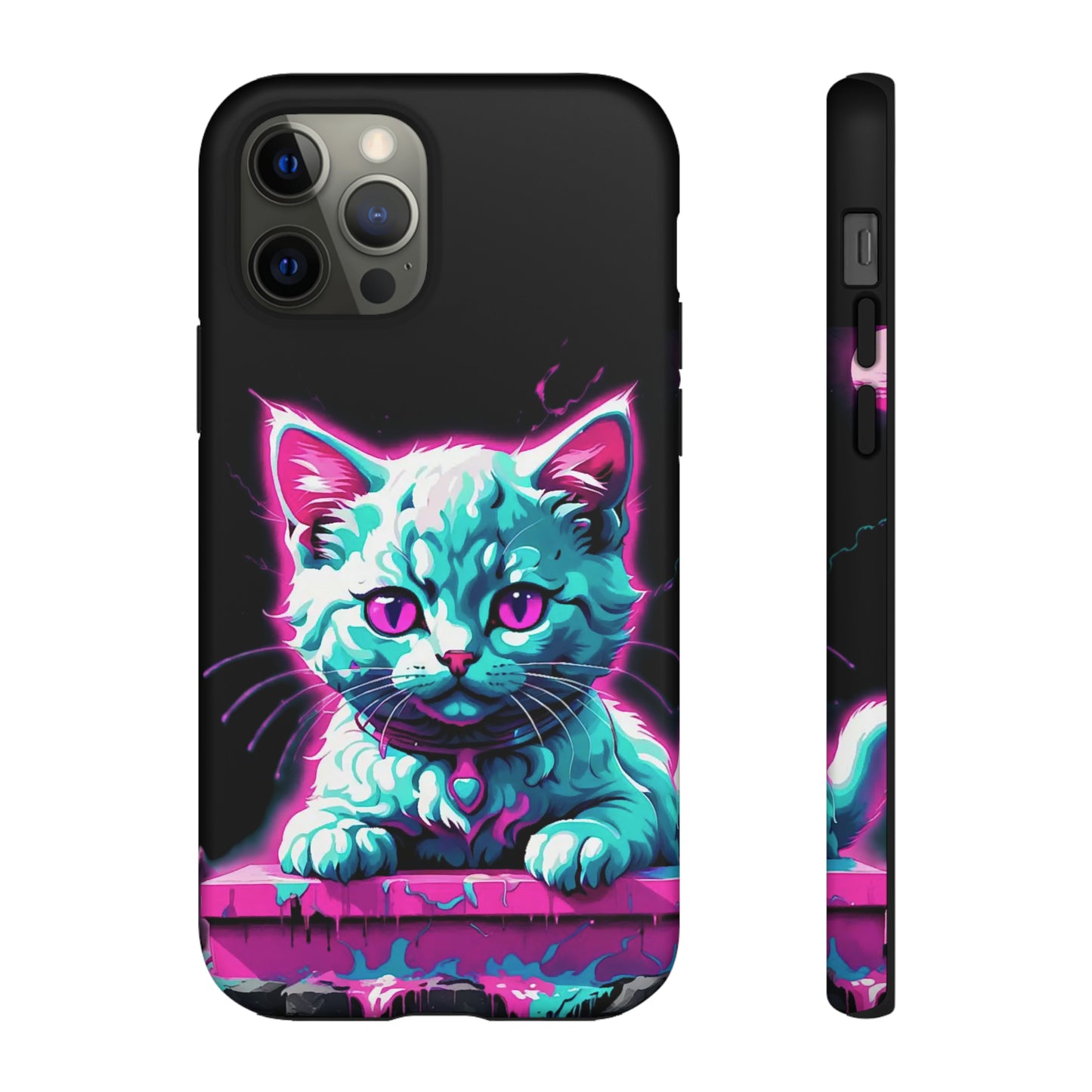 Neon Cat Tough Case