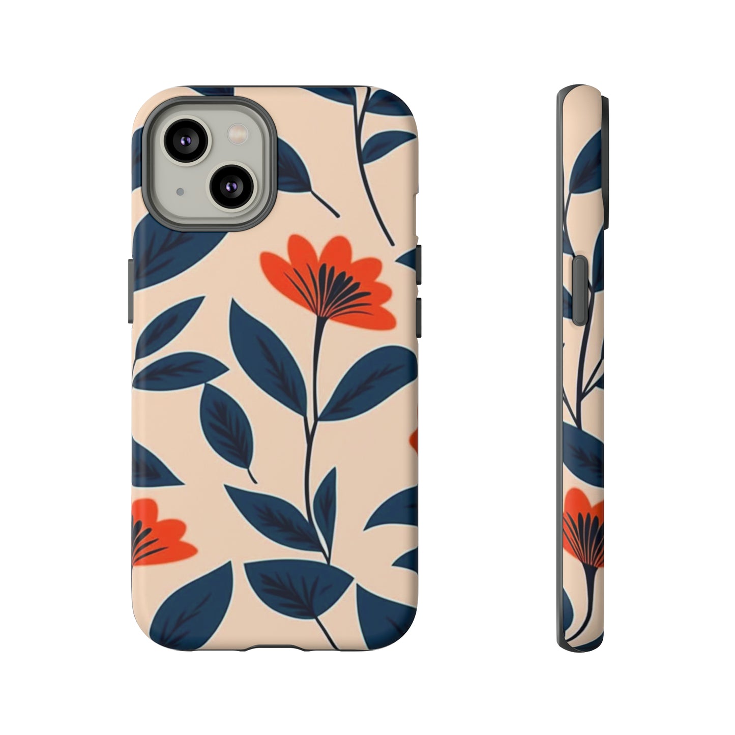 Floral Pattern Tough Case