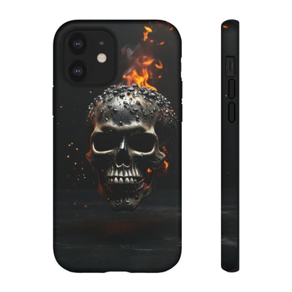 Fiery Skull Tough Case