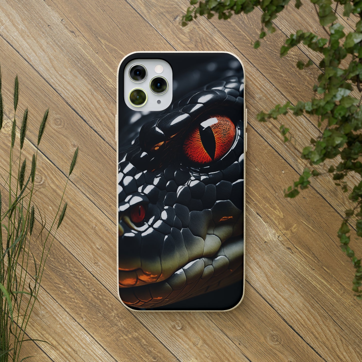 The Red Eye Snake Biodegradable Case