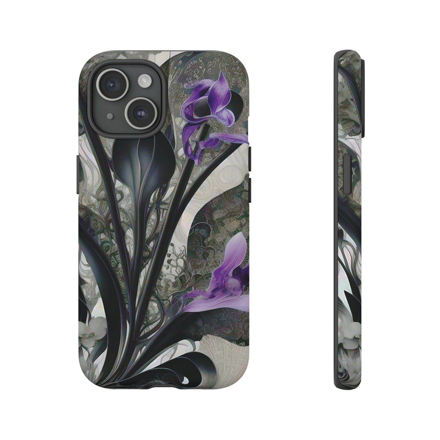 Black Orchid Tough Case