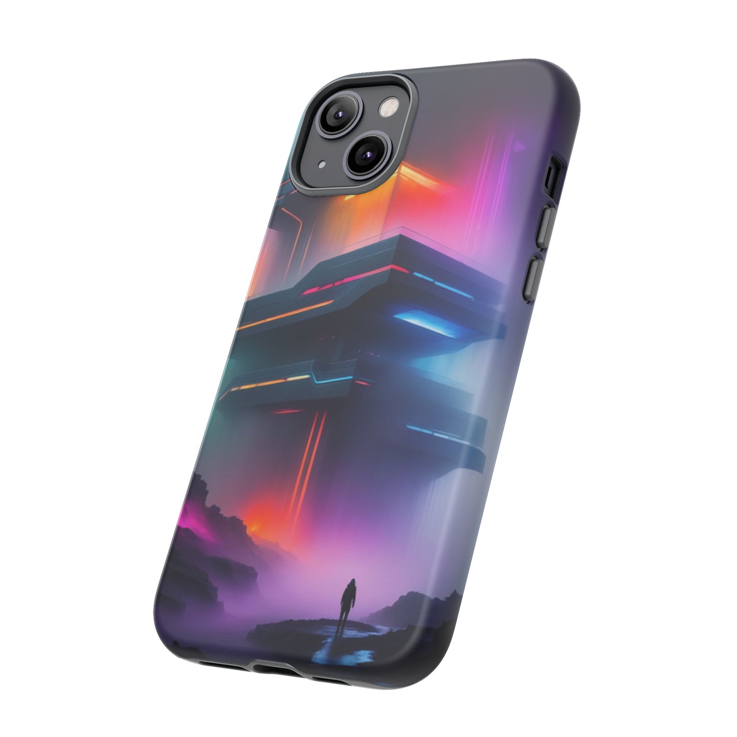 Spaceship Landing Tough Case - Colorwink