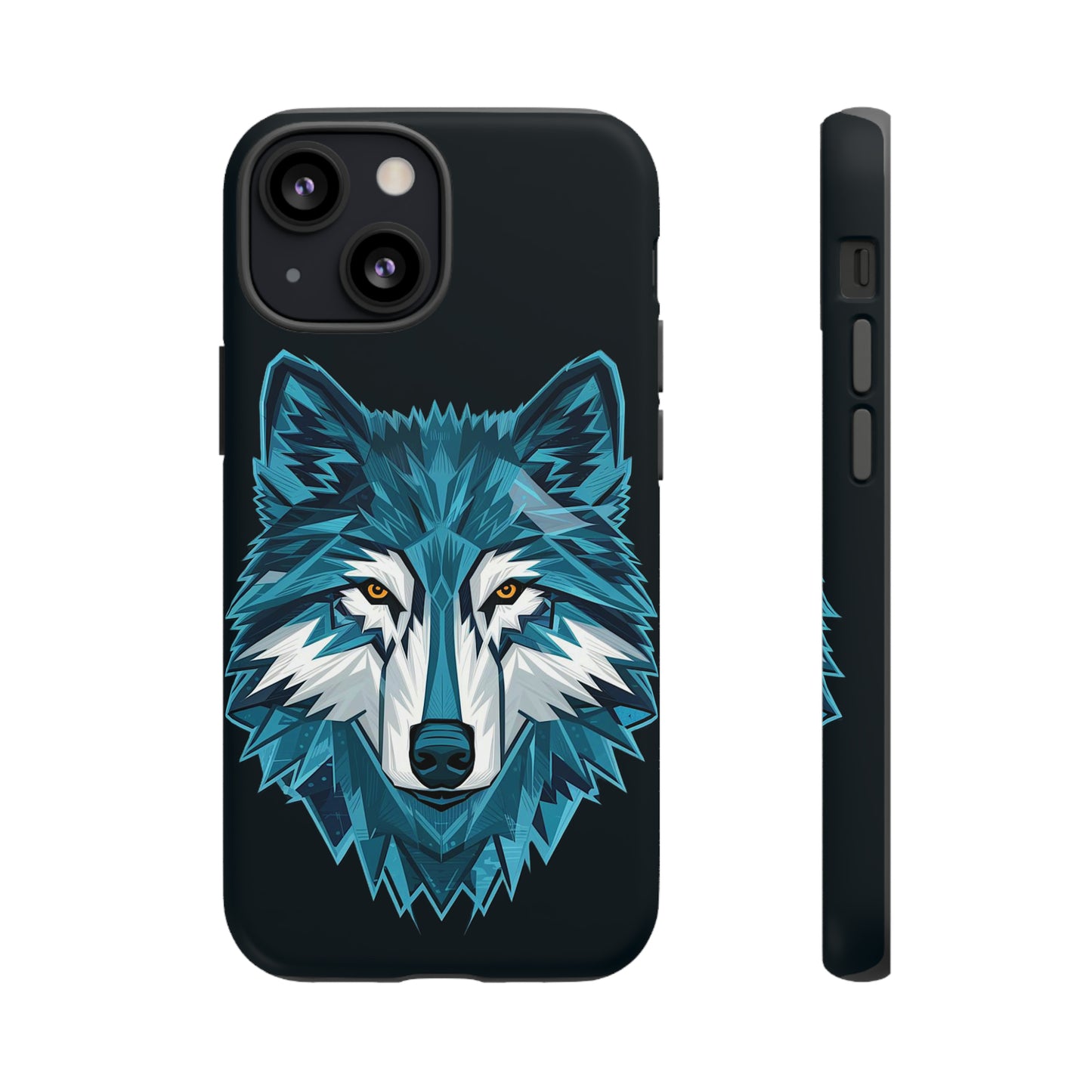 Cubism Wolf Art Tough Case