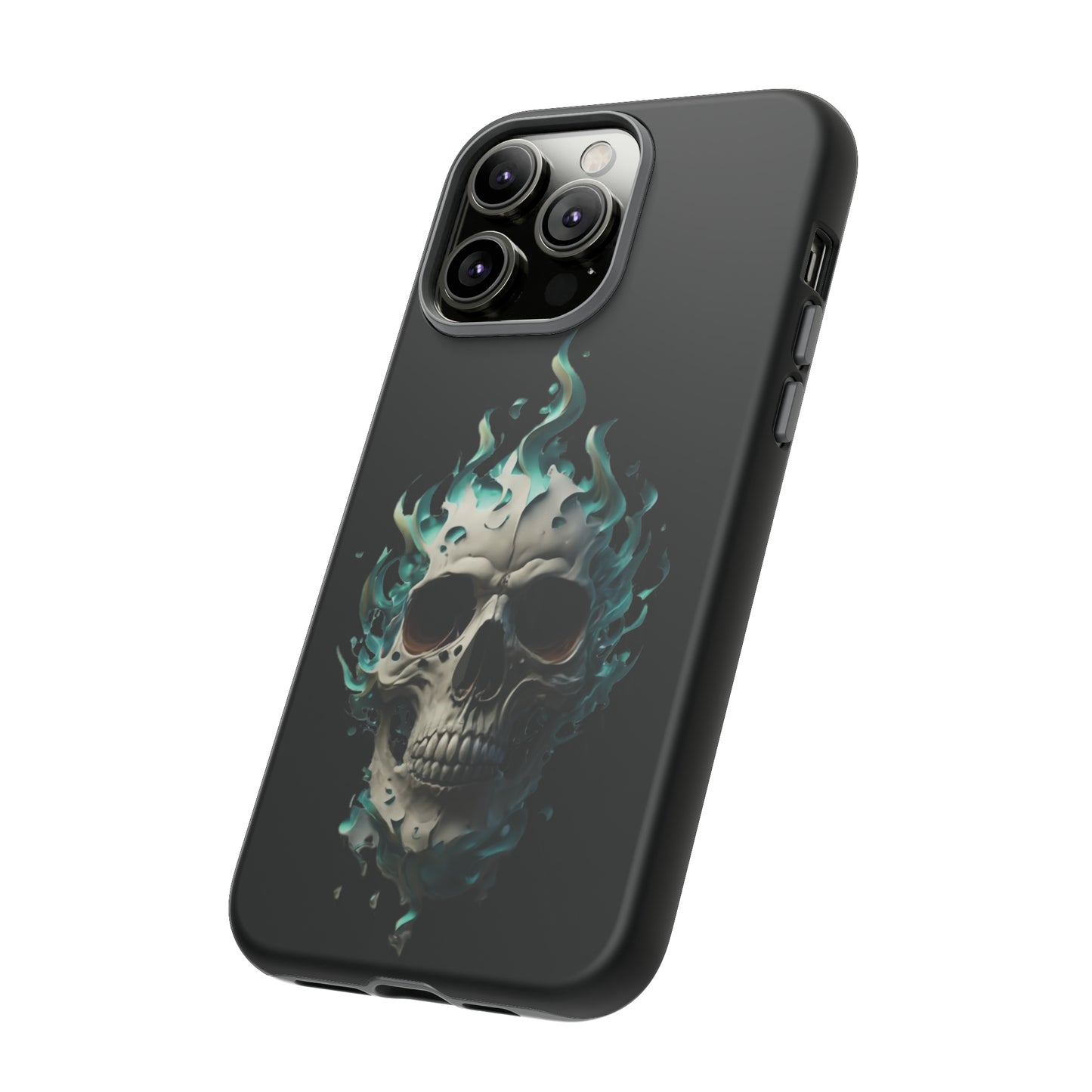 Flaming Skull Tough Case