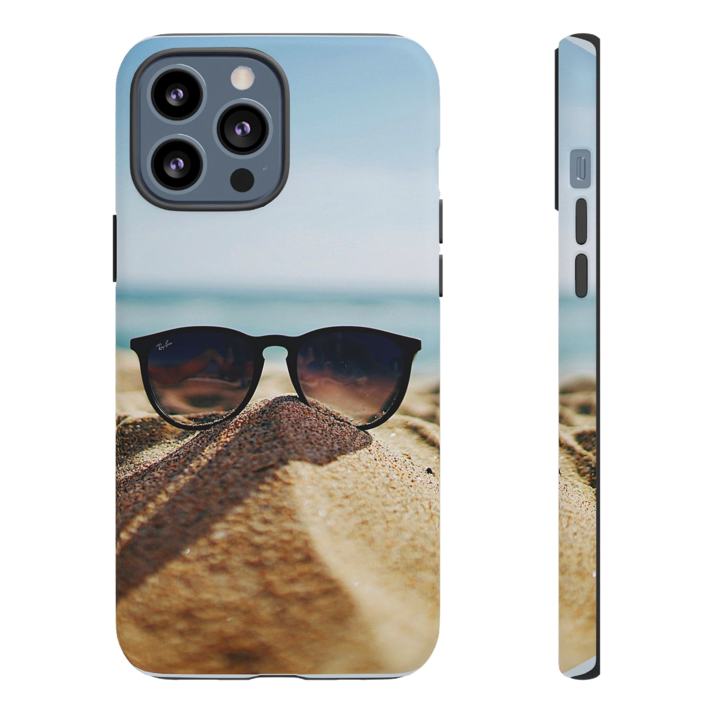 Sunglass on Beach Tough Case