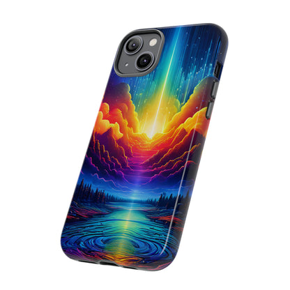 Rainbow Clouds Tough Case