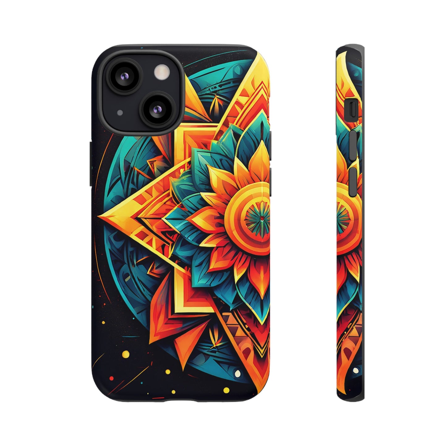 Hemispherical Floral Tough Case