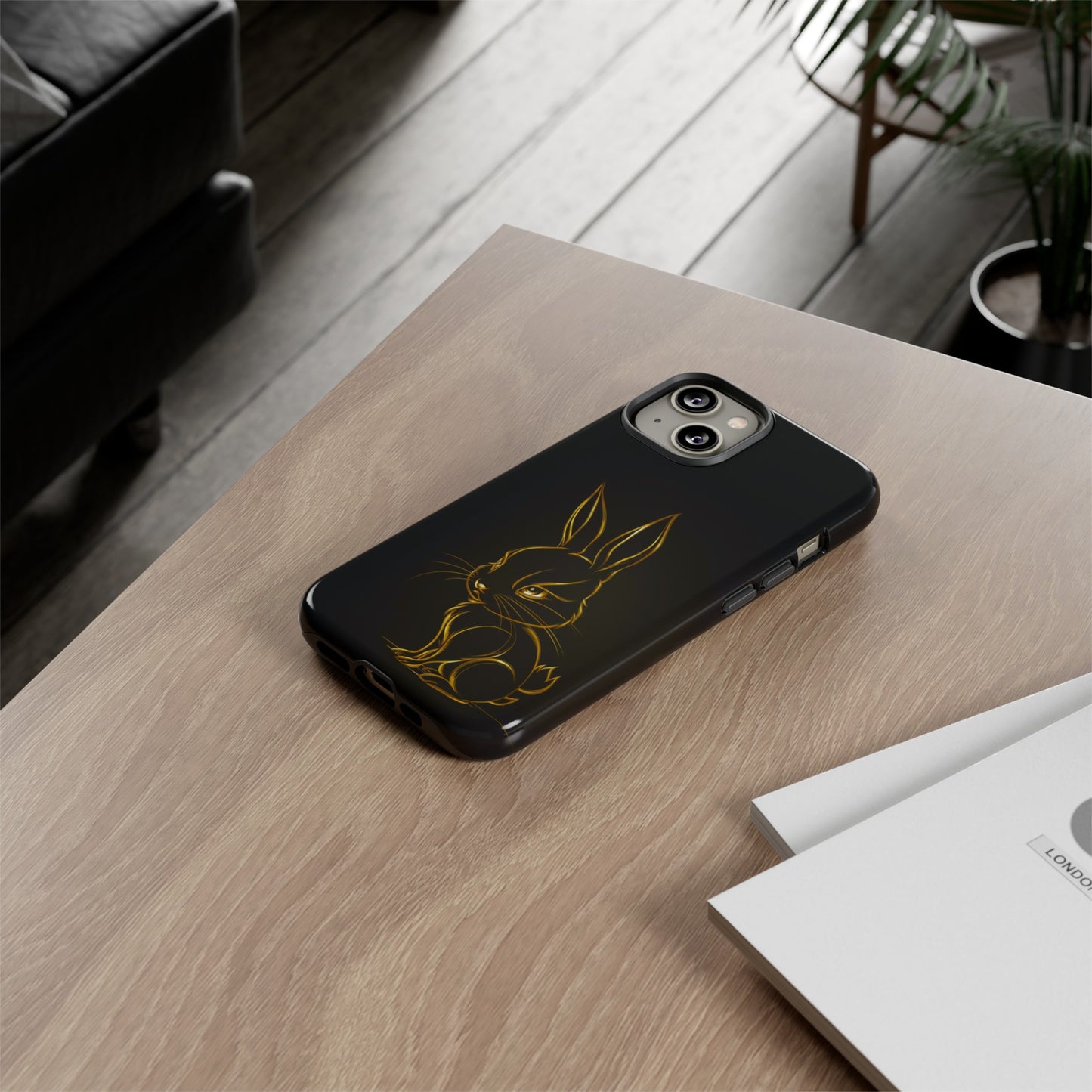 Glowing Rabbit Tough Case