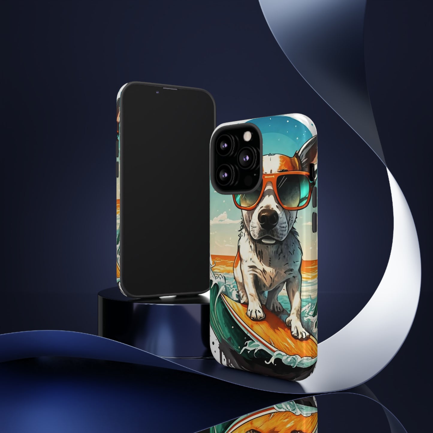 Dog Surfer Tough Case