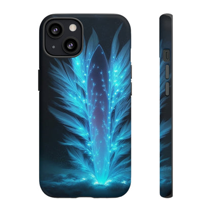 Glowing Blue Light  Tough Case