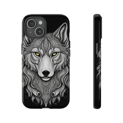 Wolf Pattern Tough Case