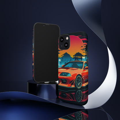 Anime Neon Car Tough Case