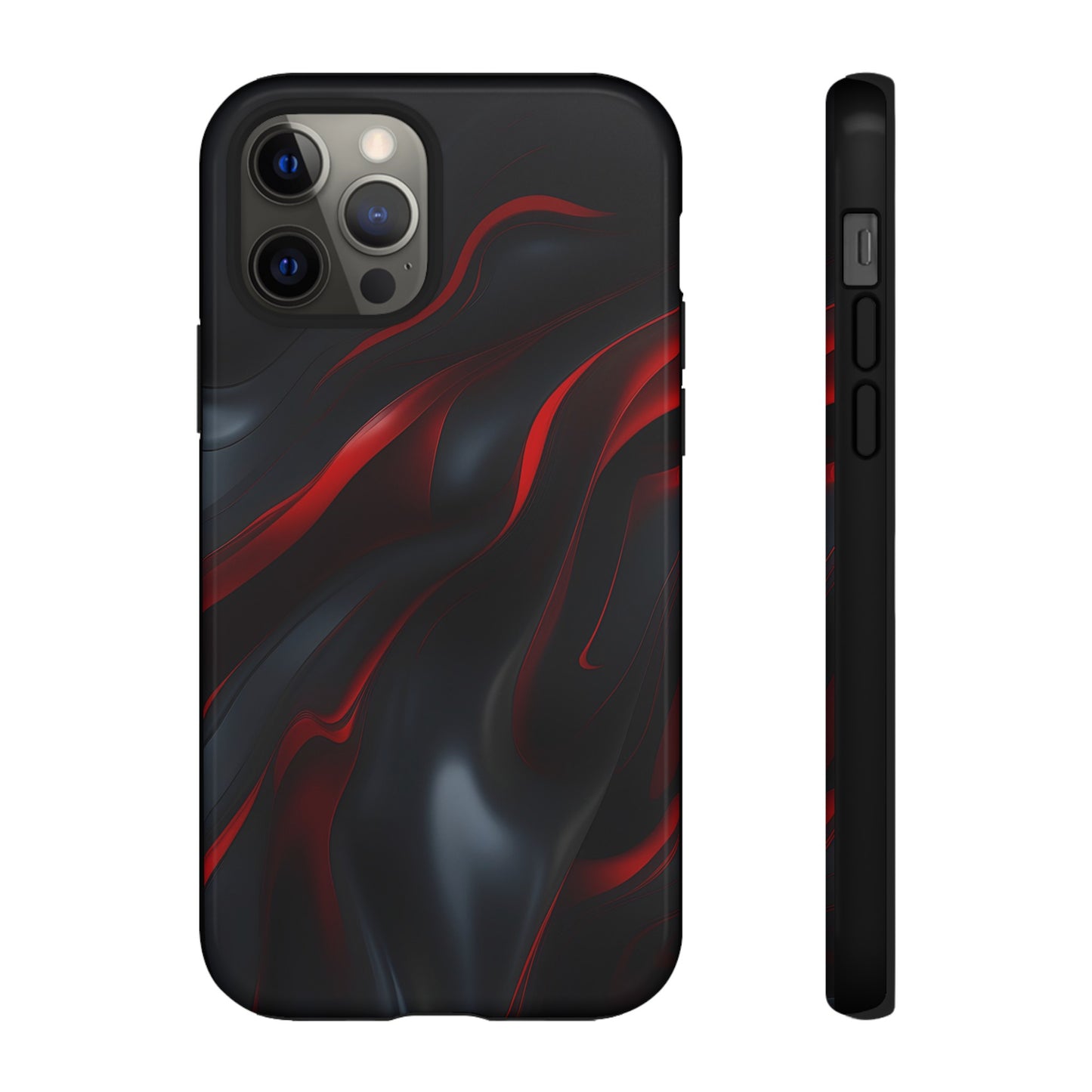 Red Black Tough Case