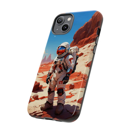 Astronaut on mars Tough Case