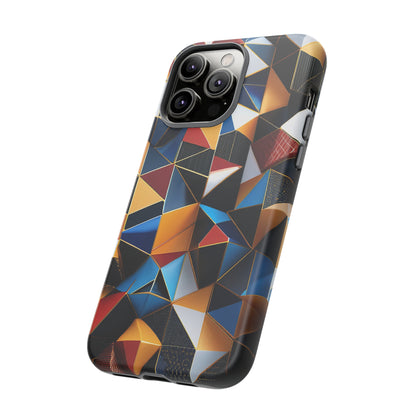 Abstract Tripattern Tough Case - Colorwink