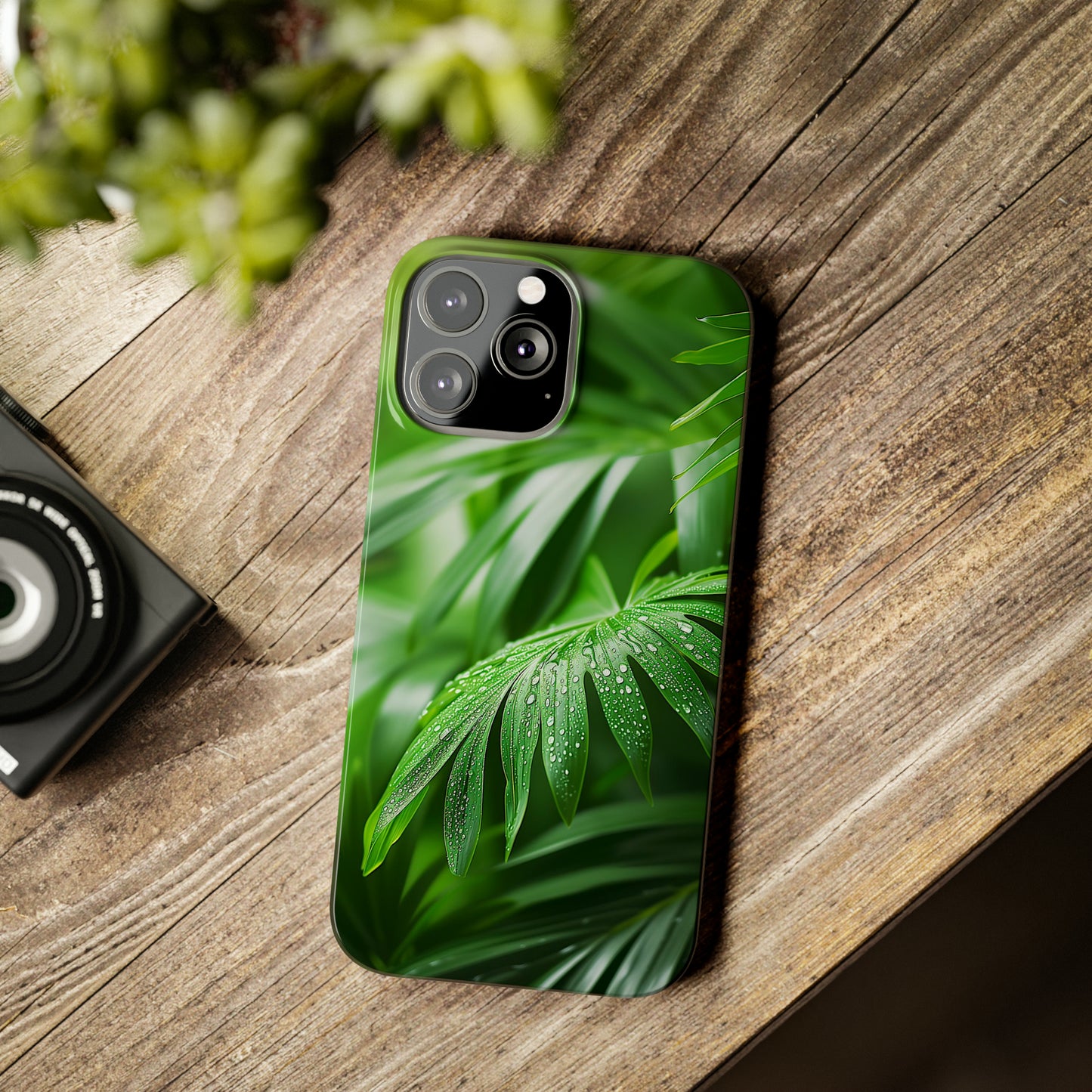 The Leaves Slim Phone Case - Colorwink