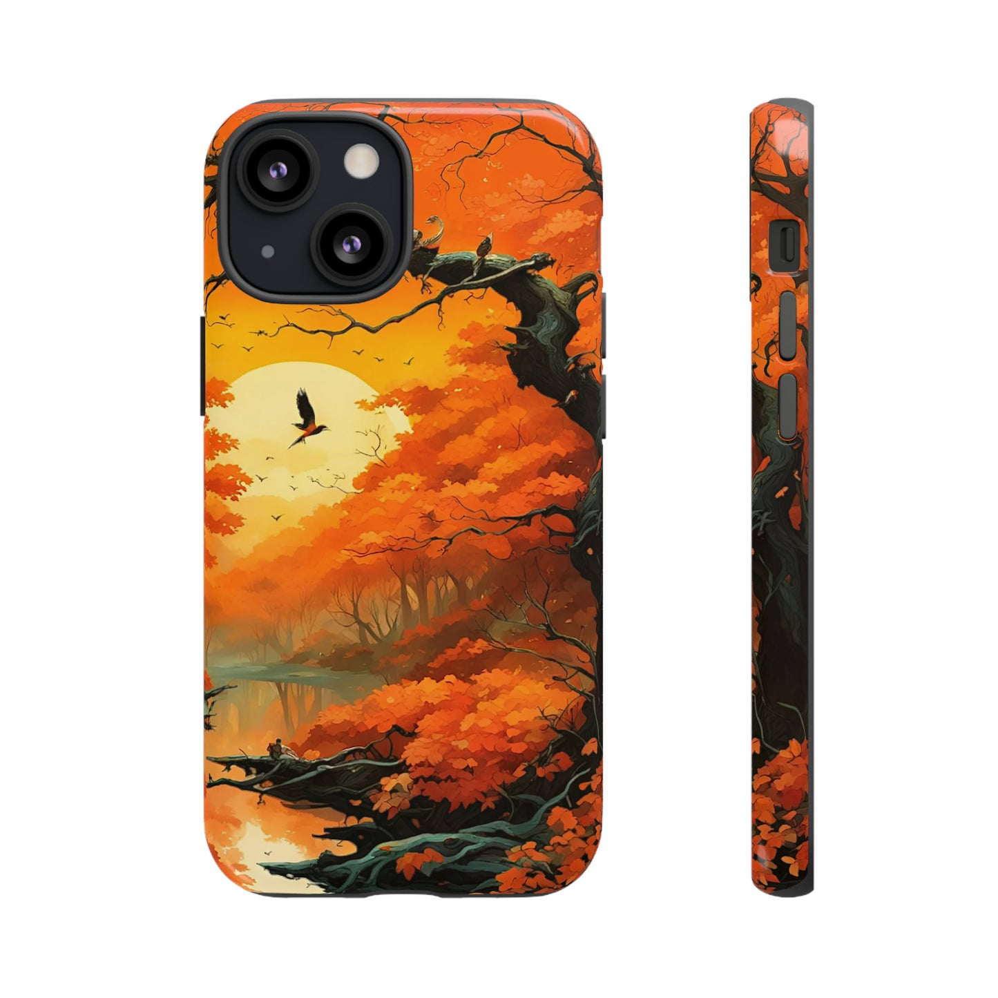 Sunset Tree Tough Case