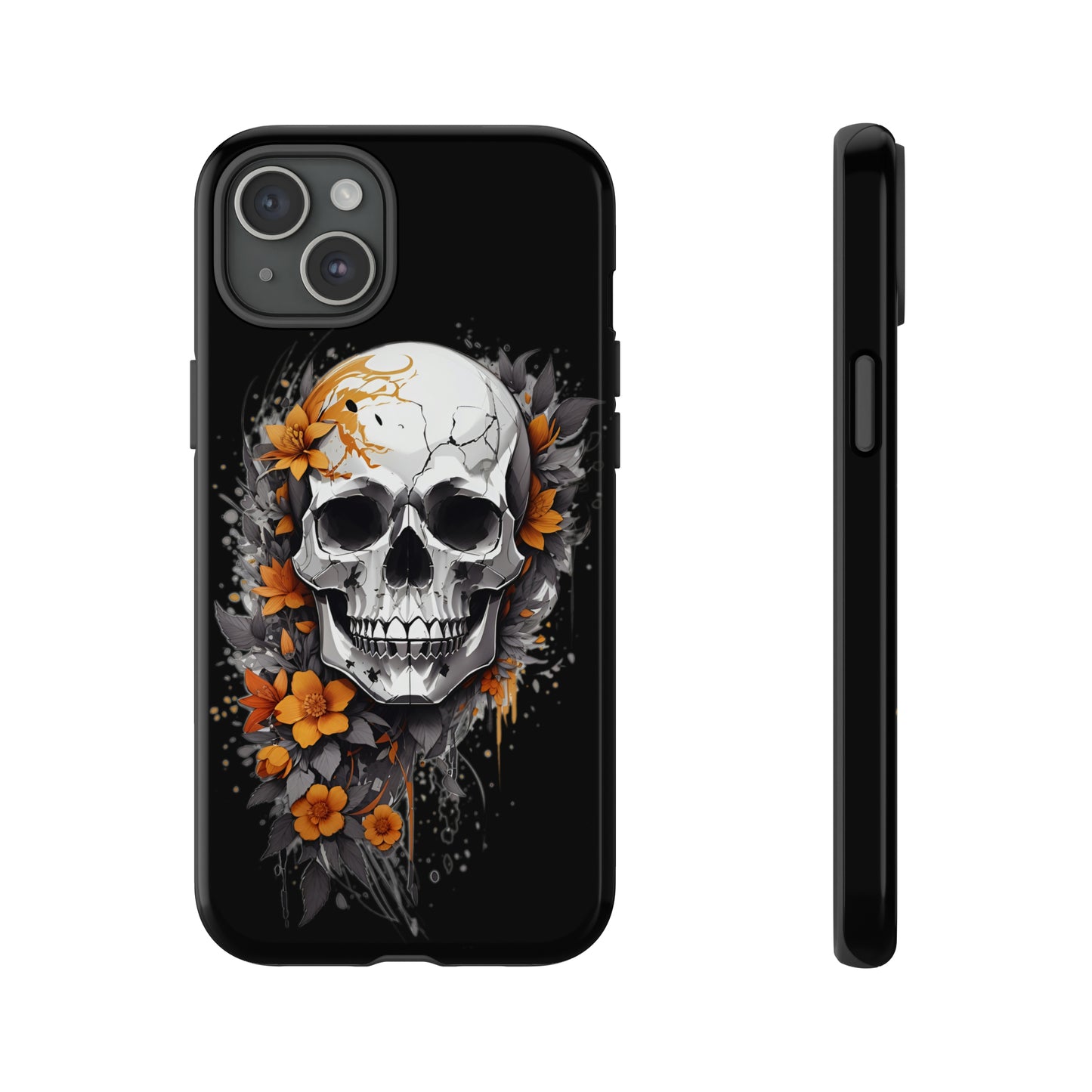 Skulls and Flowers Tough Case