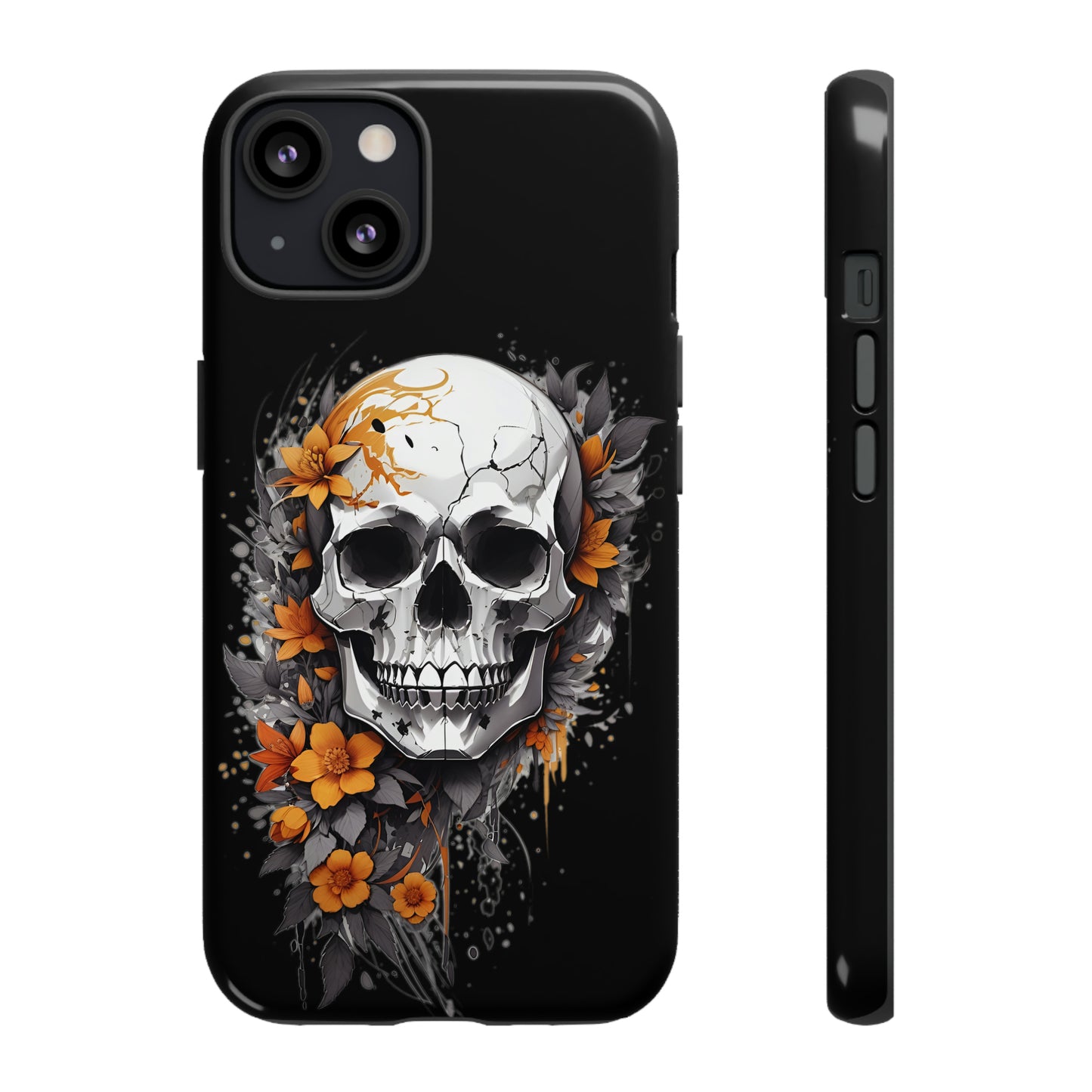 Skulls and Flowers Tough Case