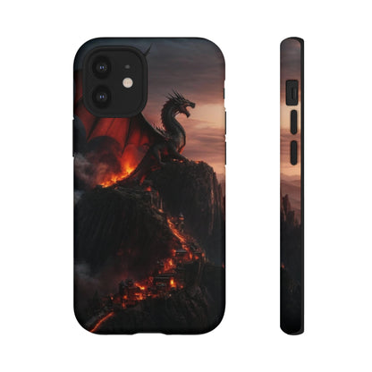 Dragon on mountain Tough Case