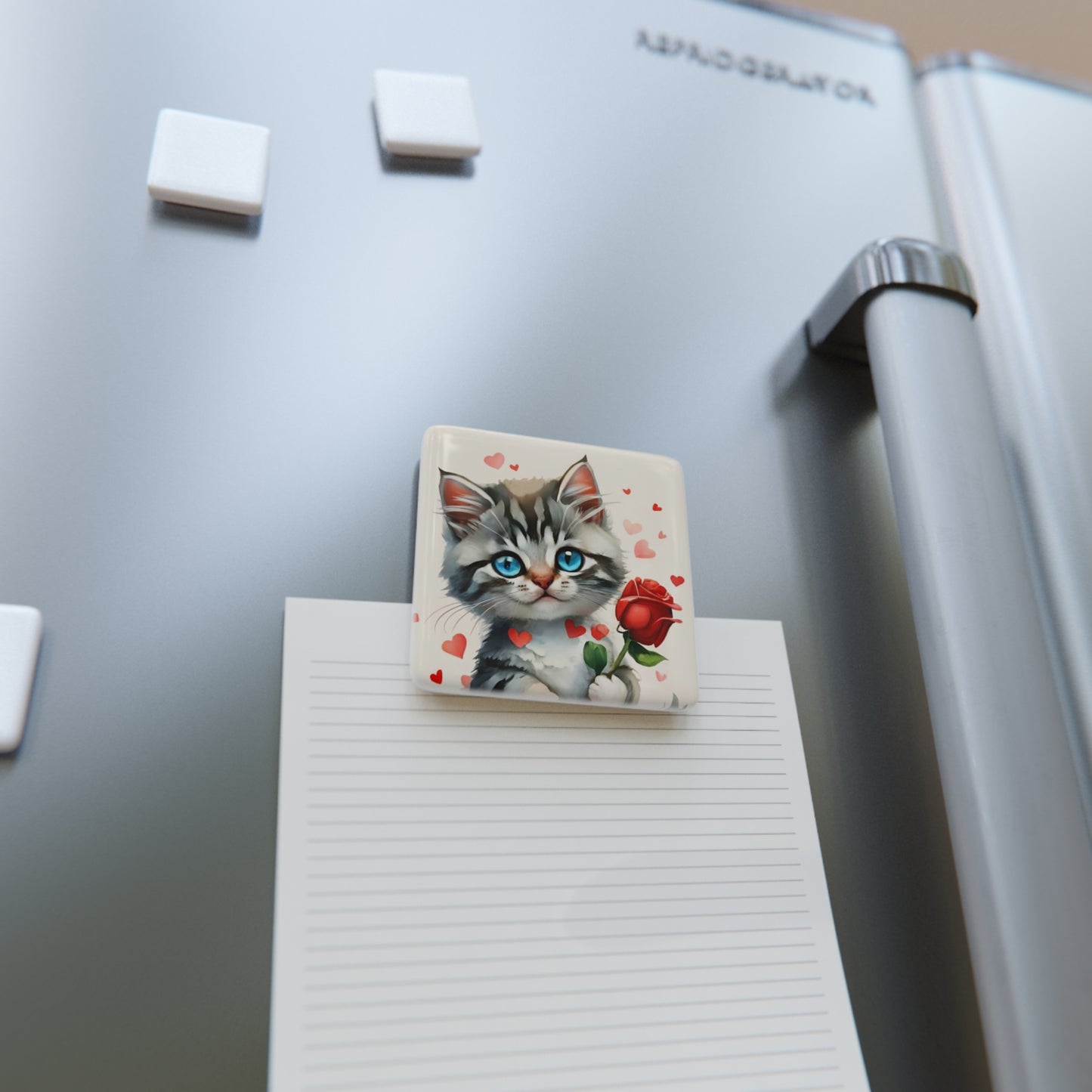 lover Boy Kitty  Fridge Magnet