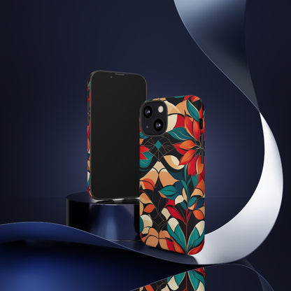 Flower Pattern Art Design Tough Case