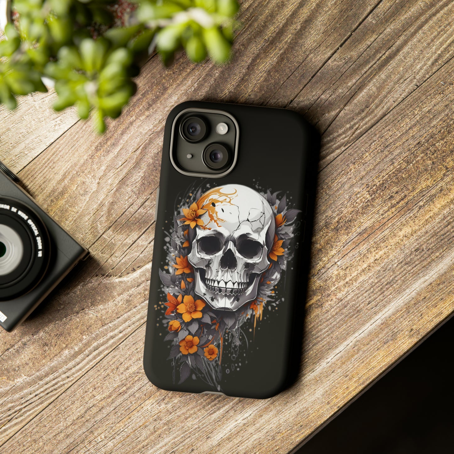 Skulls and Flowers Tough Case