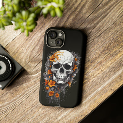 Skulls and Flowers Tough Case